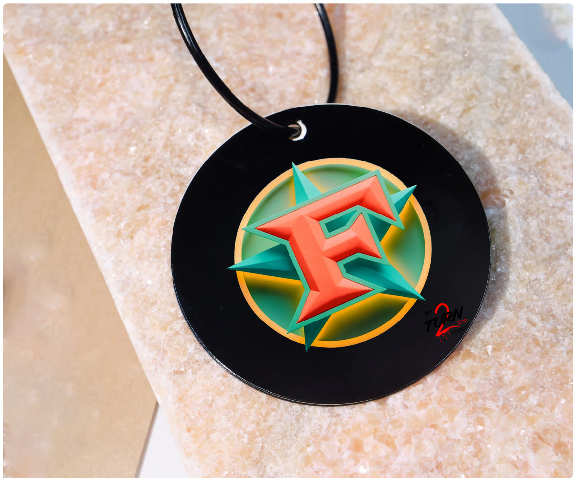 Five Star Coastal 2" Round Bag Tag (Logo on both sides)