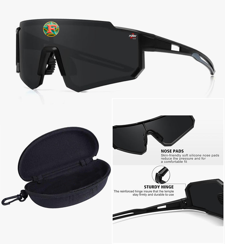 5 Star Coastal Performance Sunglasses with Carry Case