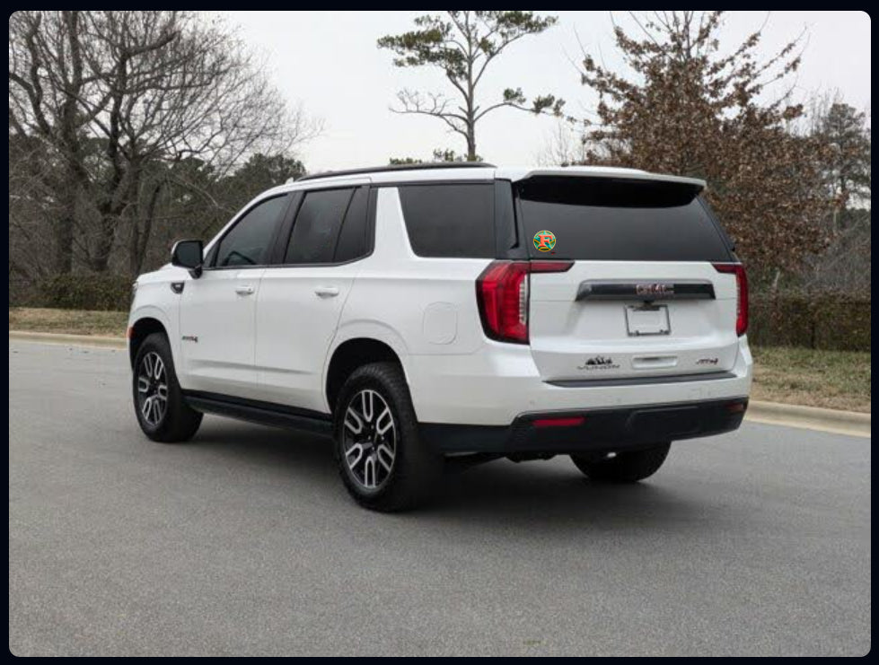 Five Star Coastal Window Sticker (3"x3")