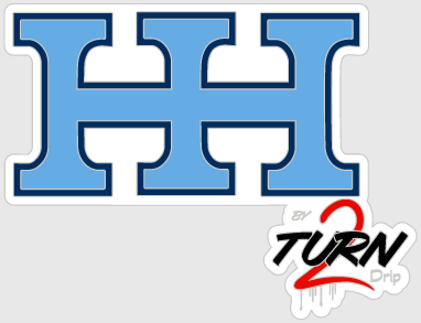 HH Hurricanes 3x2 Window Sticker