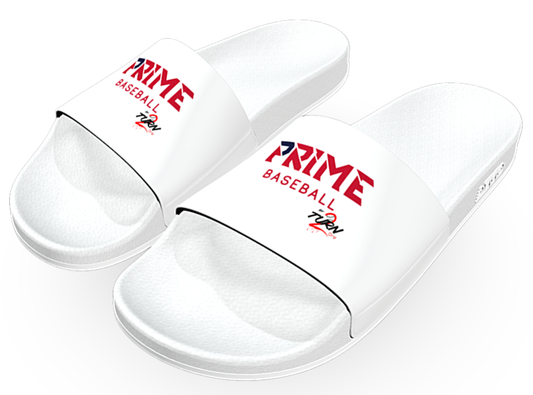 Prime Baseball Slides White