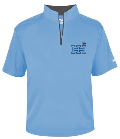 HH Hurricanes 1/4 Zip Blue