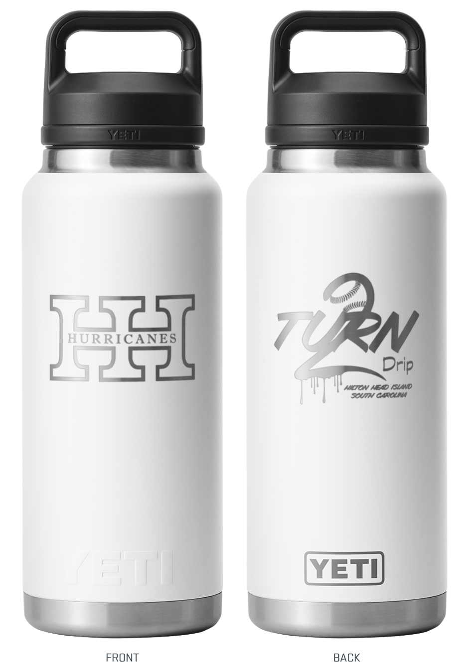 HH Hurricanes YETI Tumbler 36 White